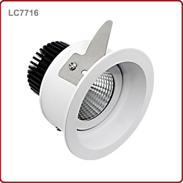 Cut Hole 75mm regulable COB 6W LED Hotel Downlight (LC7716)